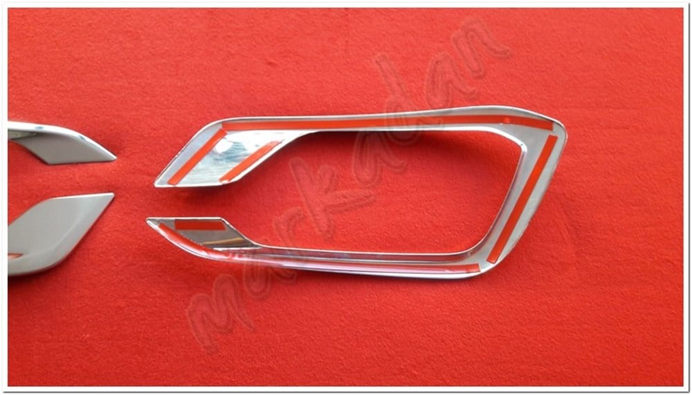 Markadan Fiat Egea Sedan Krom Sis Farı Çerçevesi 2021 Sonrası 2 Parça Paslanmaz Çelik