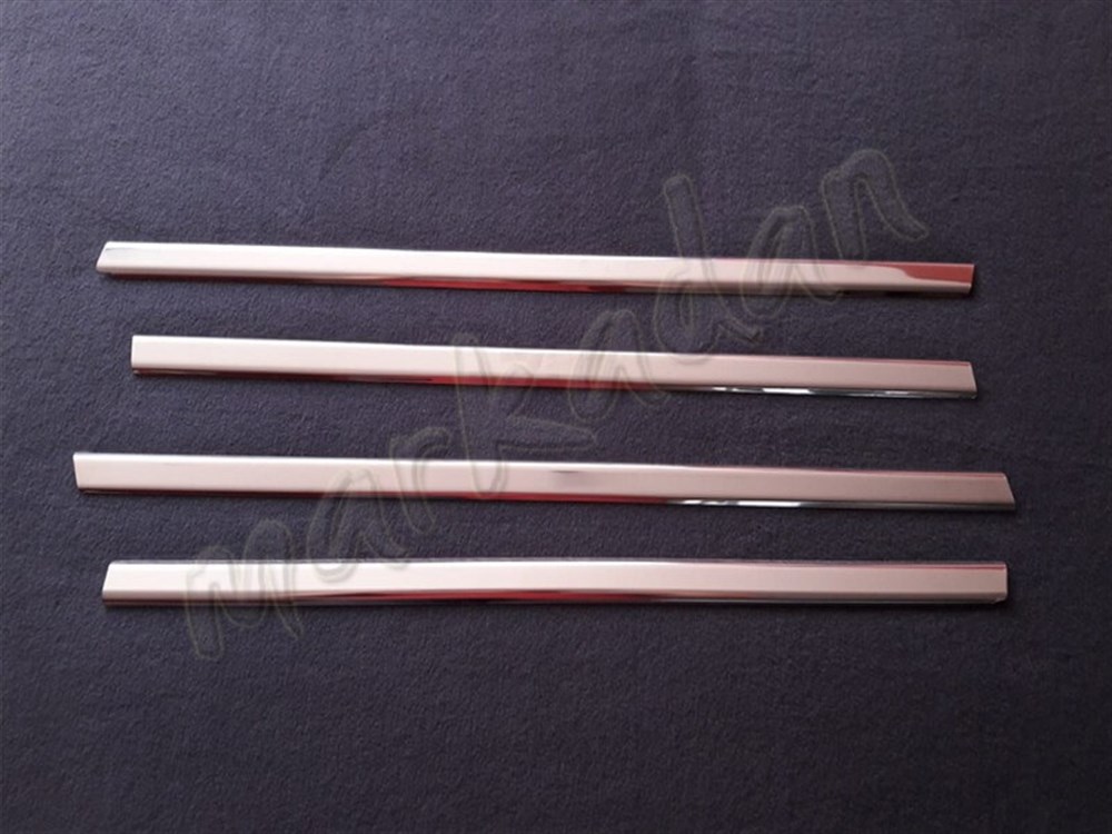 Markadan Fiat Palio Cam Çıtası 1998-2011 4 Parça Paslanmaz Çelik