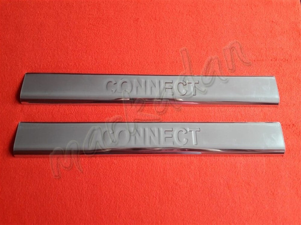 Markadan Ford Connect Kapı Eşiği 2002-2014 2 Parça Paslanmaz Çelik