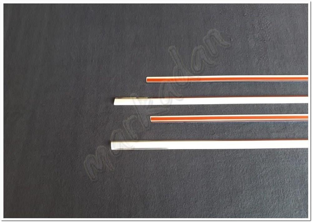 Markadan Ford Focus Sedan Krom Cam Çıtası 2005-2011 4 Parça Paslanmaz Çelik