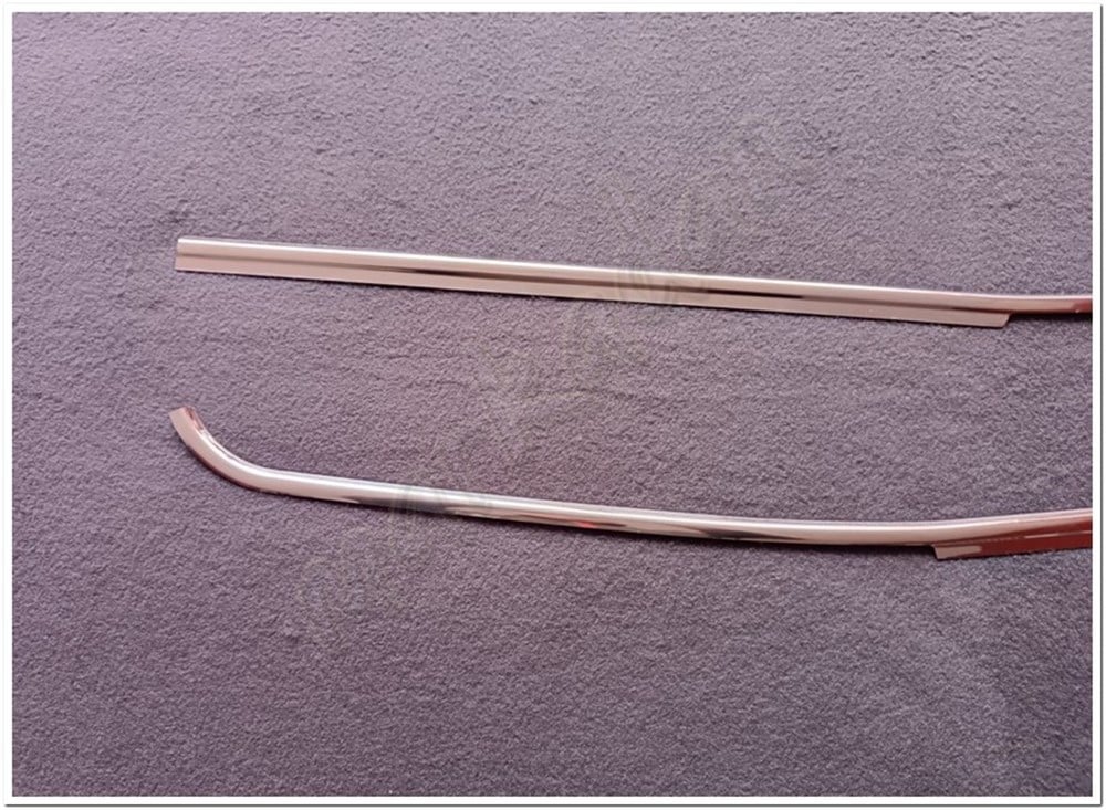 Markadan Ford Tourneo Courier Krom Cam Çıtası 2014 Sonrası 2 Parça Paslanmaz Çelik