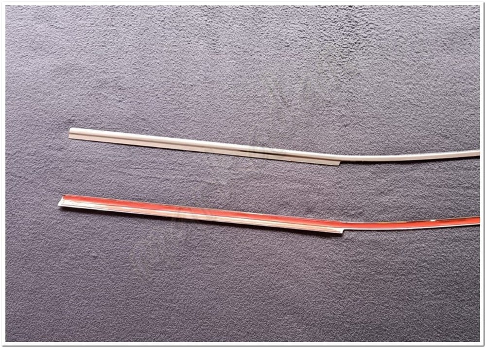 Markadan Ford Tourneo Courier Krom Cam Çıtası 2014 Sonrası 2 Parça Paslanmaz Çelik