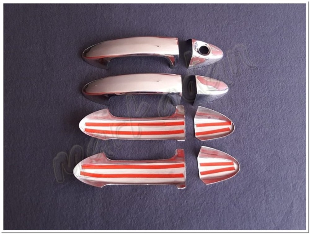 Markadan Ford Tourneo Courier Krom Kapı Kolu 2014 Sonrası 4 Kapı Paslanmaz Çelik