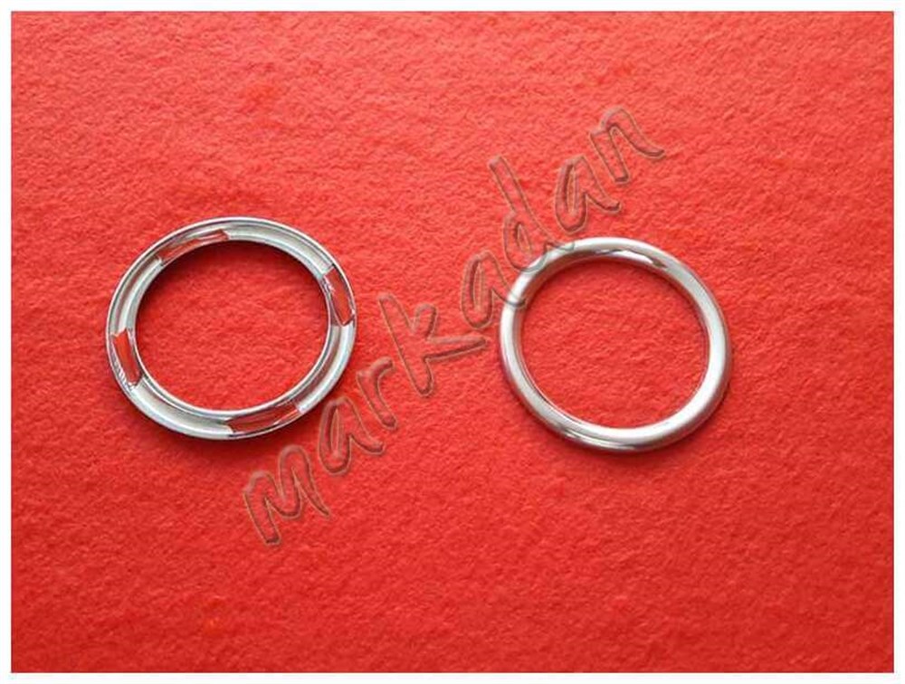 Markadan Ford Tourneo Courier Krom Sis Farı Çerçevesi 2014-2017 2 Parça Paslanmaz Çelik