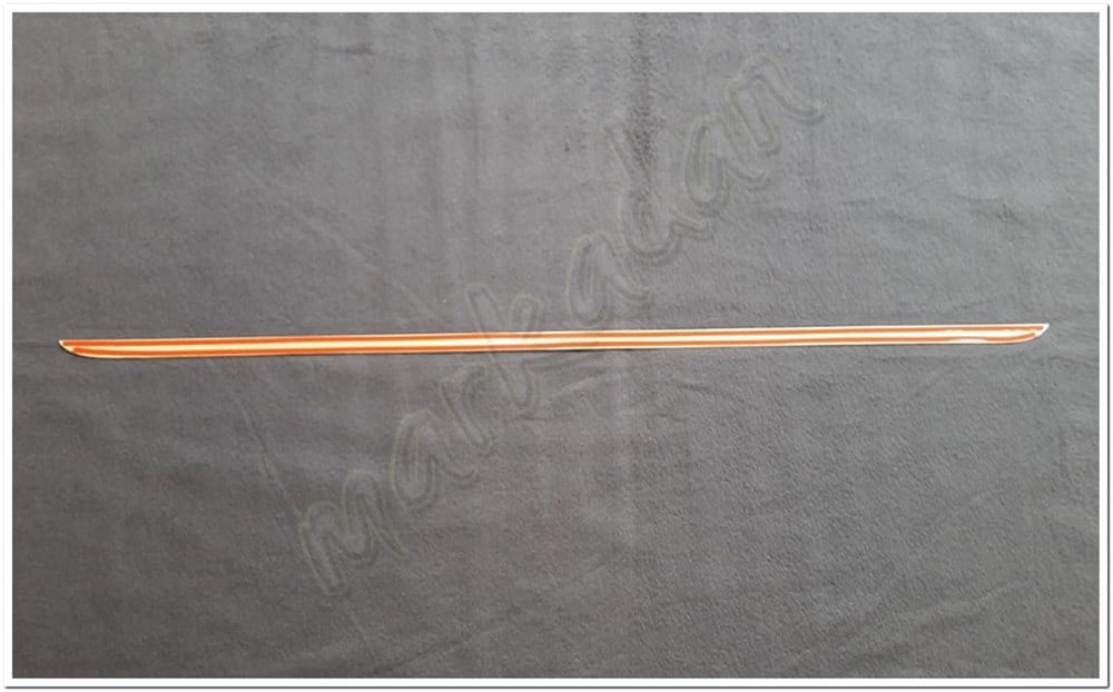 Markadan Hyundai Santa Fe Krom Bagaj Alt Çıta 2006-2012 Paslanmaz Çelik