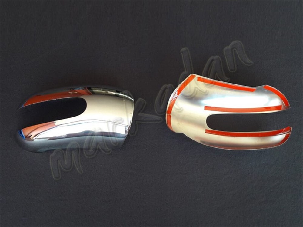 Markadan Mercedes ML W164 Ayna Kapağı 2005-2011 2 Parça Paslanmaz Çelik