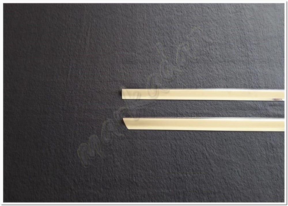 Markadan Mercedes Vito Krom Cam Çıtası 2014 Sonrası 2 Parça Paslanmaz Çelik