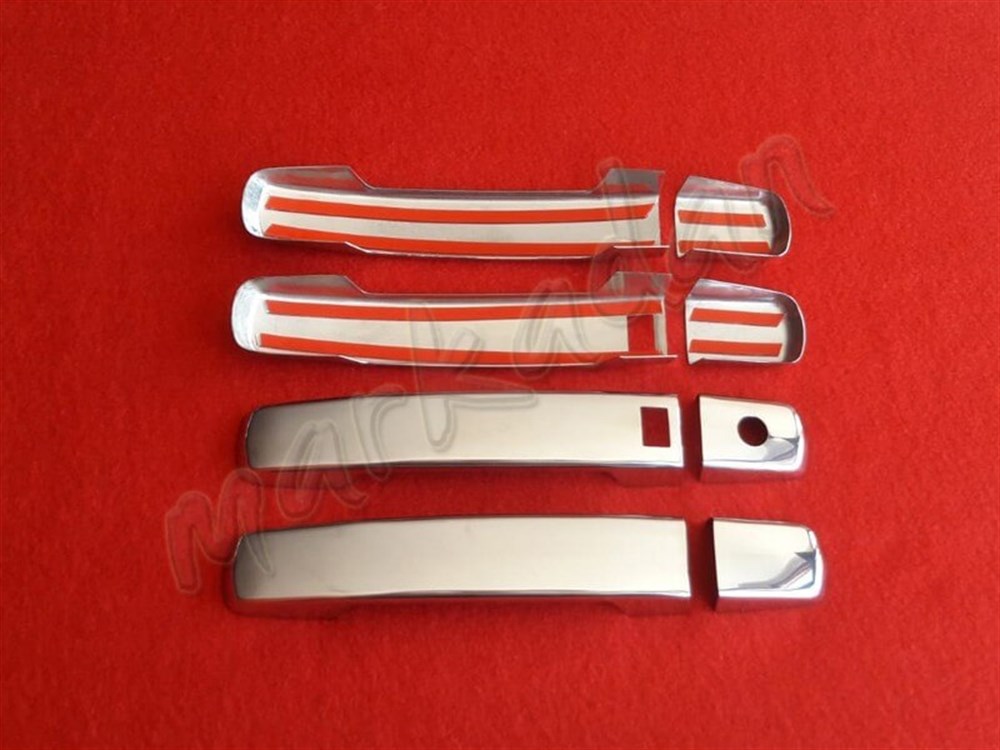 Markadan Nissan Qashqai Sensörlü Kapı Kolu 2007-2014 4 Kapı Paslanmaz Çelik