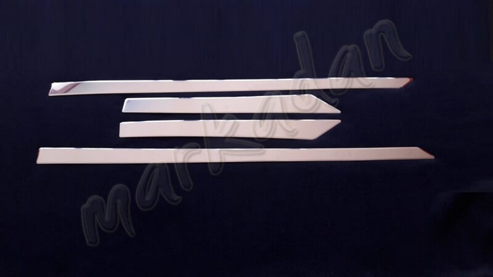 Markadan Nissan Qashqai Yan Kapı Çıtası 2014 Sonrası 4 Parça Paslanmaz Çelik