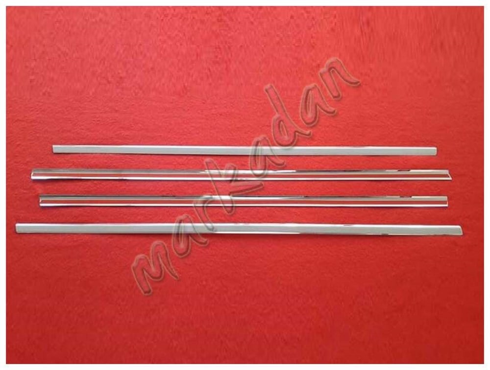 Markadan Opel Astra G HB Krom Cam Çıtası 1998-2009 4 Parça Paslanmaz Çelik