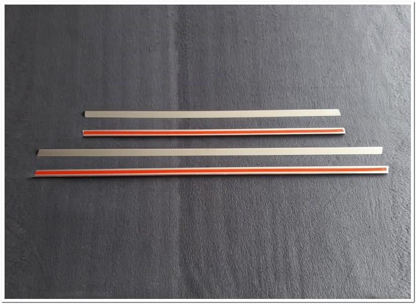 Markadan Peugeot 508 Krom Cam Çıtası 2010-2018 4 Parça Paslanmaz Çelik