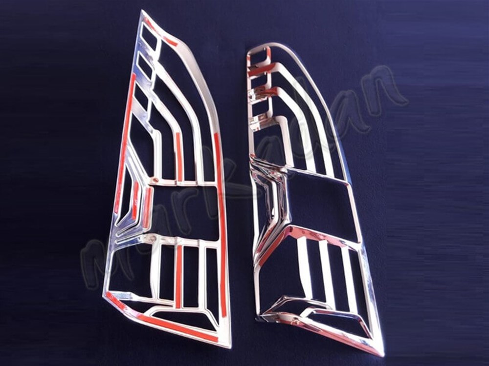 Markadan Peugeot Rifter Stop Çerçevesi 2019 Sonrası 2 Parça Abs Krom