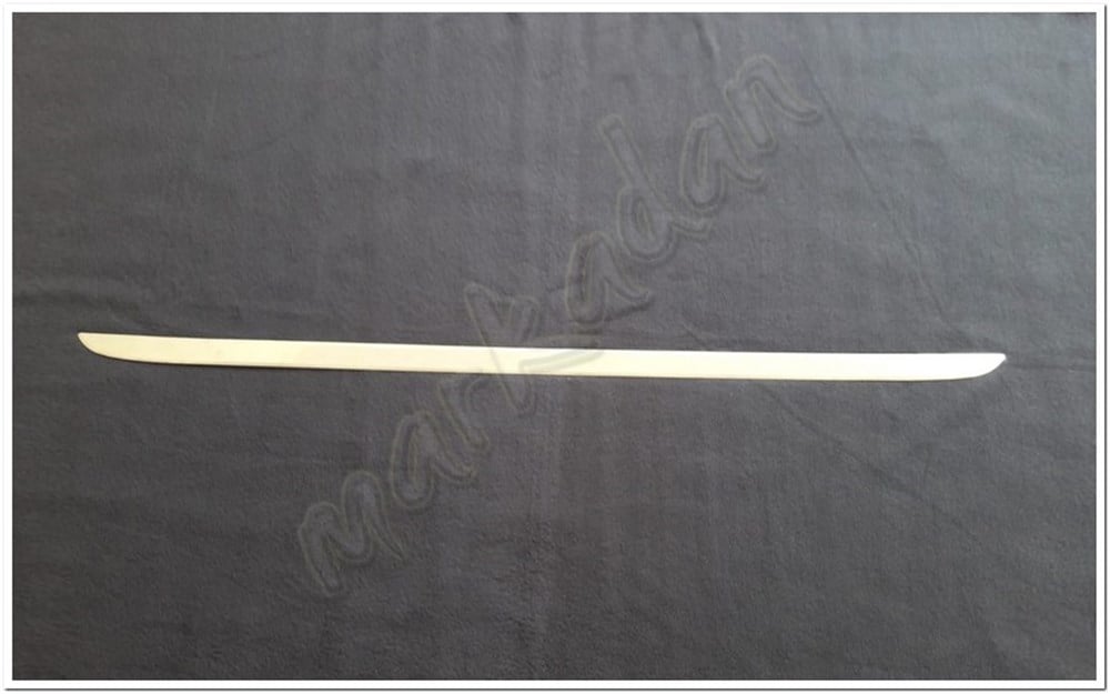 Markadan Renault Clio 4 HB Krom Bagaj Alt Çıta 2012-2020 Paslanmaz Çelik