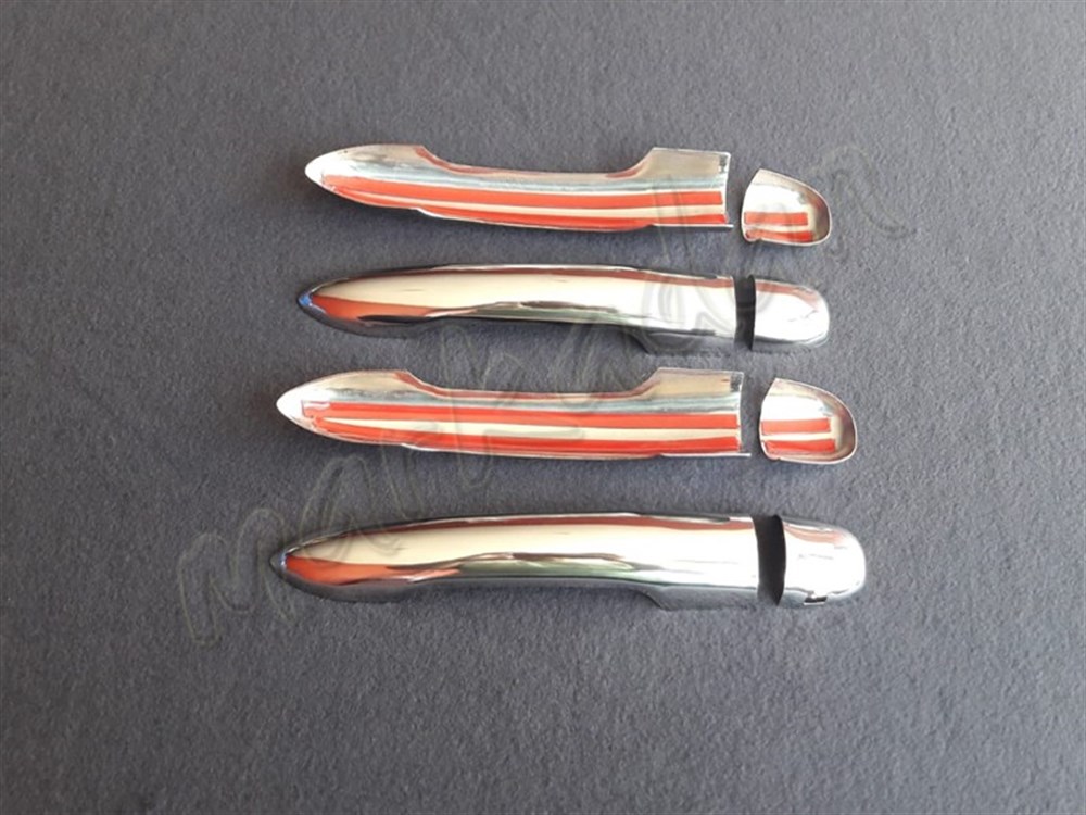 Markadan Renault Laguna 2 Kapı Kolu 2003-2008 4 Kapı Paslanmaz Çelik