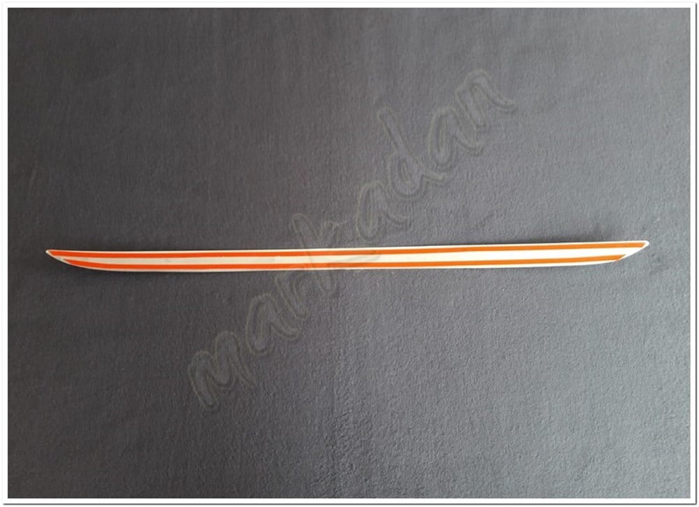 Markadan Renault Symbol Krom Bagaj Alt Çıta 2013-2016 Paslanmaz Çelik