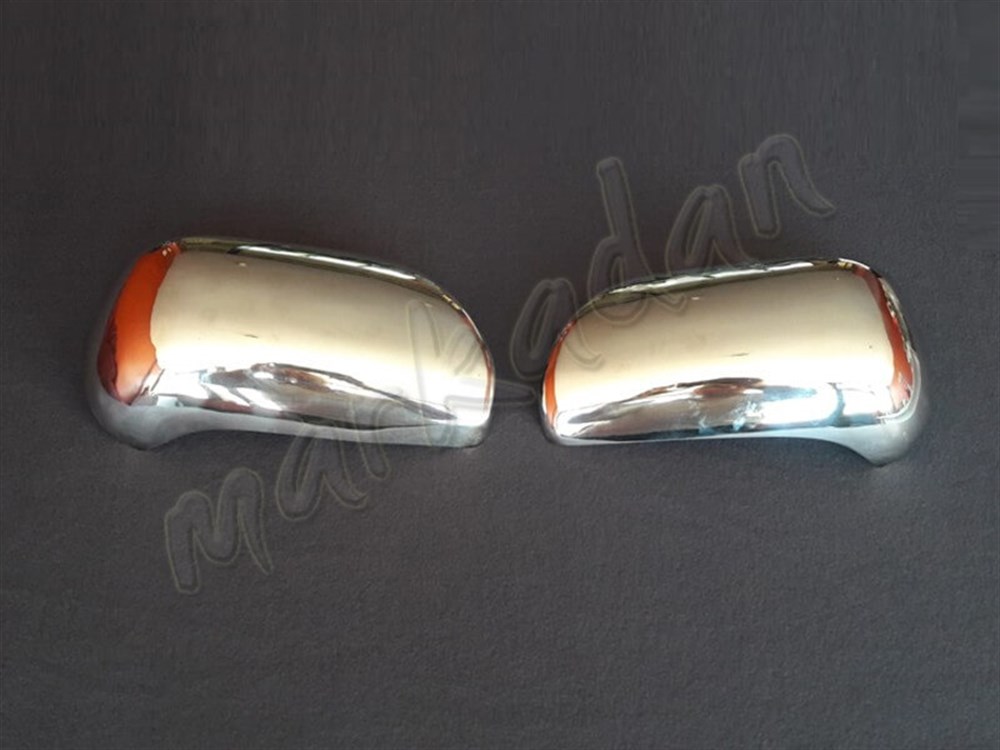 Markadan Toyota Land Cruiser PRADO 120 Ayna Kapağı 2007 Sonrası 2 Parça Paslanmaz Çelik