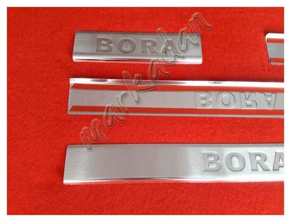 Markadan VW Bora Krom Kapı Eşiği 1998-2004 4 Parça Paslanmaz Çelik