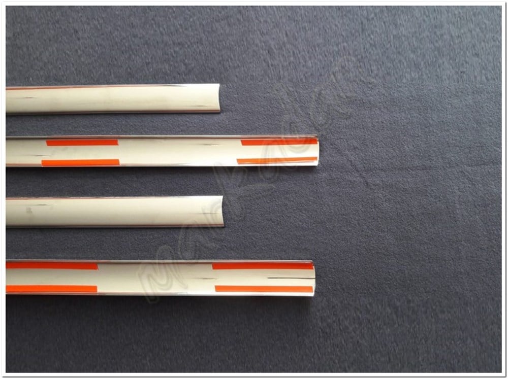 Markadan VW Caddy Krom Yan Kapı Çıtası 2004-2014 4 Parça Paslanmaz Çelik