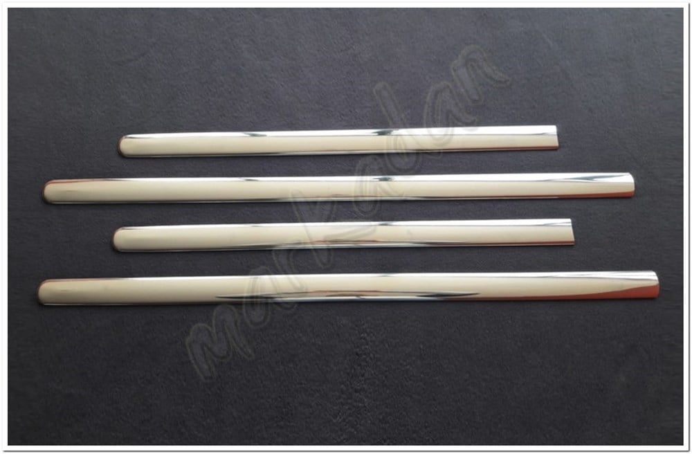 Markadan VW Caddy Krom Yan Kapı Çıtası 2004-2014 4 Parça Paslanmaz Çelik