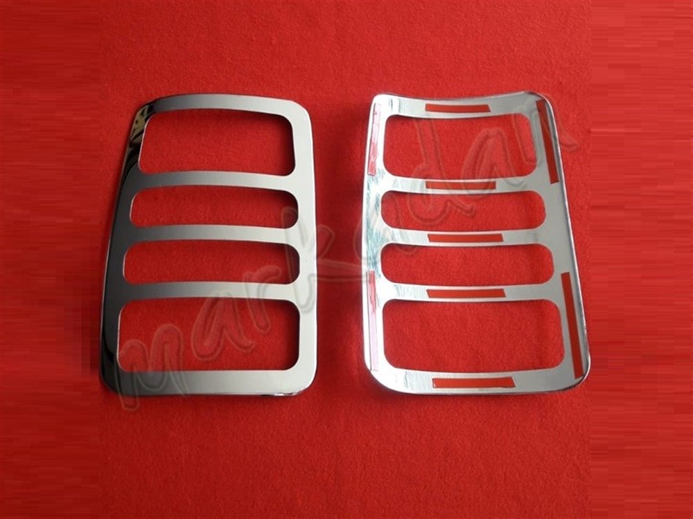 Markadan VW Caddy Stop Çerçevesi 2004-2014 2 Parça Paslanmaz Çelik