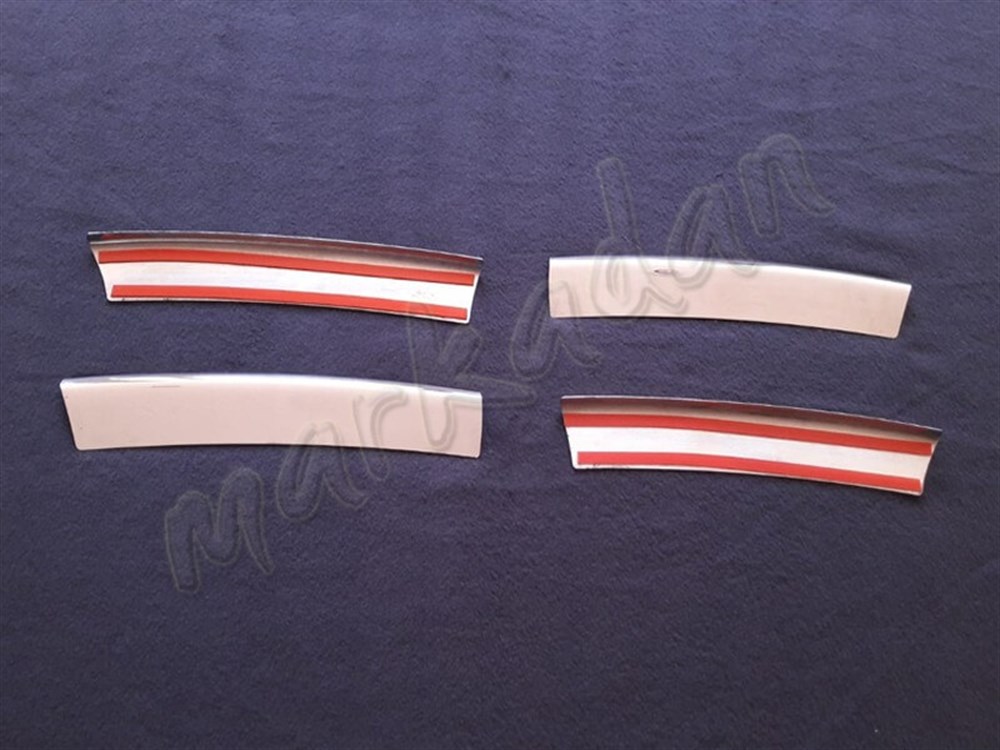 Markadan VW Golf 4 Ön Panjur 1998-2004 4 Parça Paslanmaz Çelik