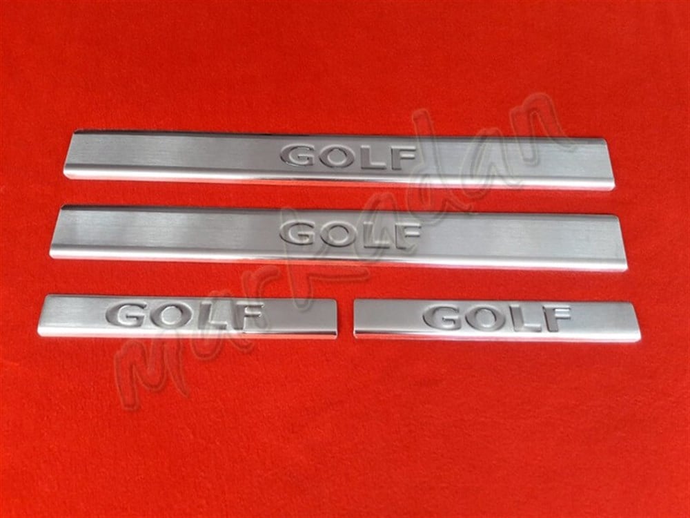 Markadan VW Golf 5 Kapı Eşiği 2004-2009 4 Parça Paslanmaz Çelik