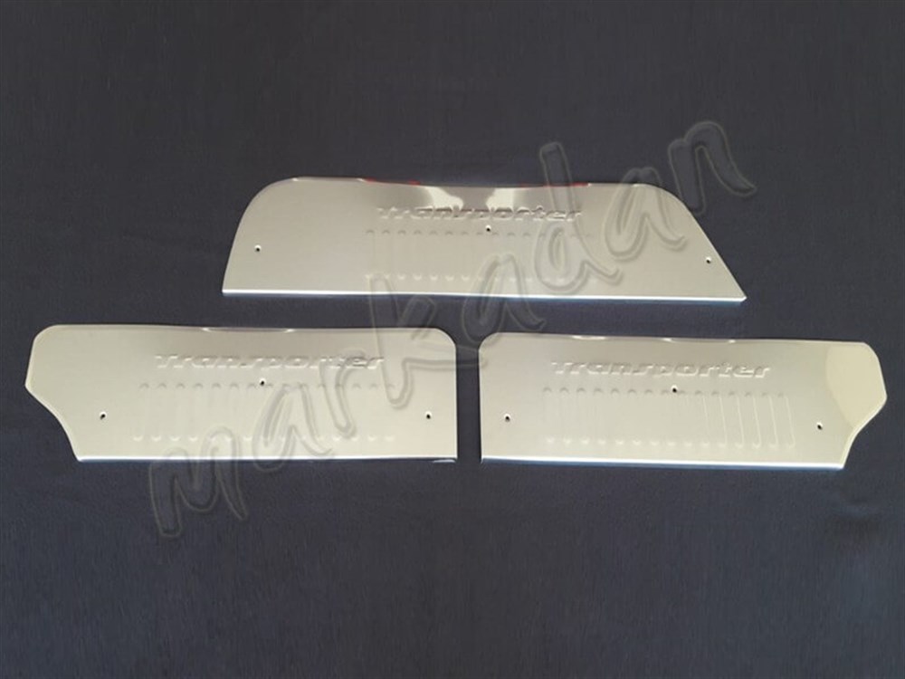 Markadan VW T4 Transporter Kapı Eşiği 1995-2003 3 Parça Paslanmaz Çelik