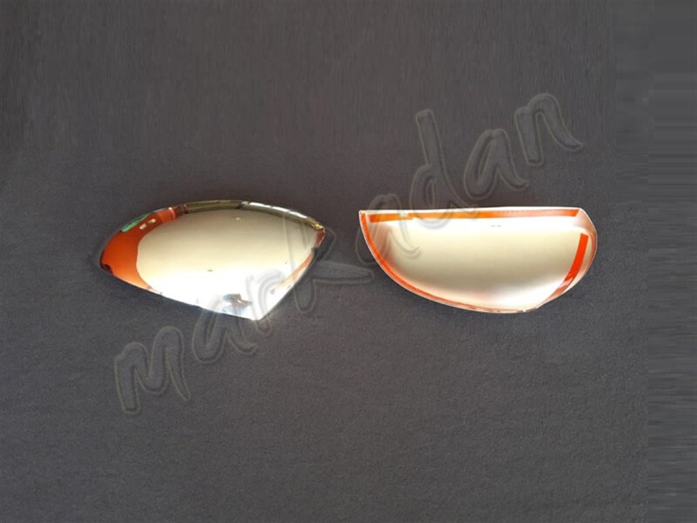 Markadan VW Tiguan Ayna Kapağı 2007-2015 2 Parça Paslanmaz Çelik