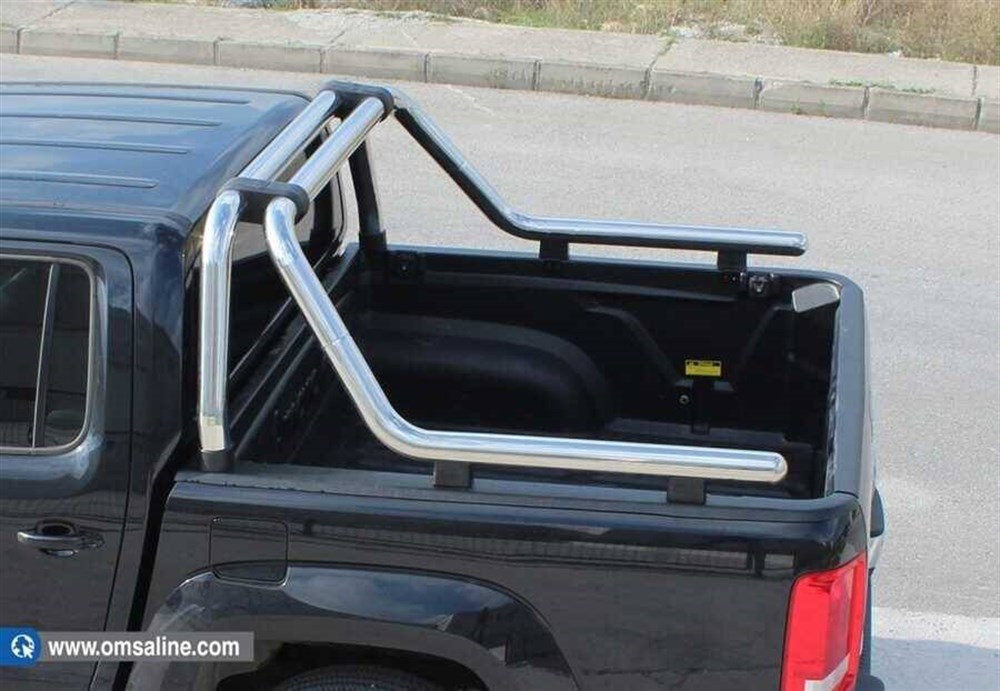 Mazda BT-50 Kobra Roll Bar Çap:76 Krom 2006-2011 Arası