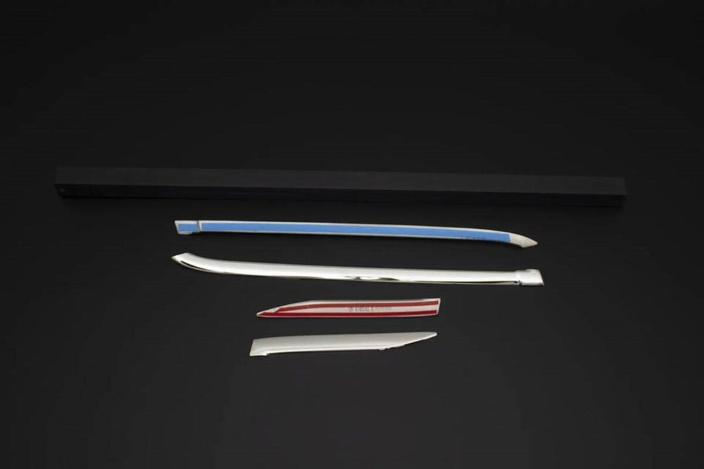 Mercedes Sprinter W907 Krom Cam Çıtası 4 Parça 2018 ve Sonrası