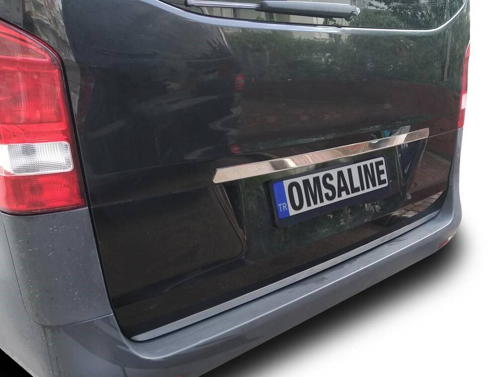 Mercedes Vito W447 Krom Bagaj Alt Çıtası 2014 ve Sonrası