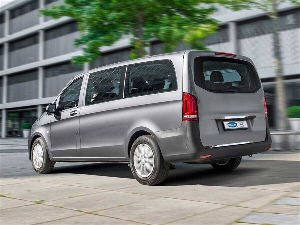 Mercedes Vito W447 Krom Bagaj Alt Çıtası 2014 ve Sonrası