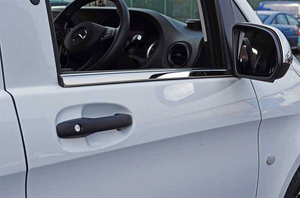 Mercedes Vito W447 Krom Cam Çıtası 2 Parça 2014 ve Sonrası
