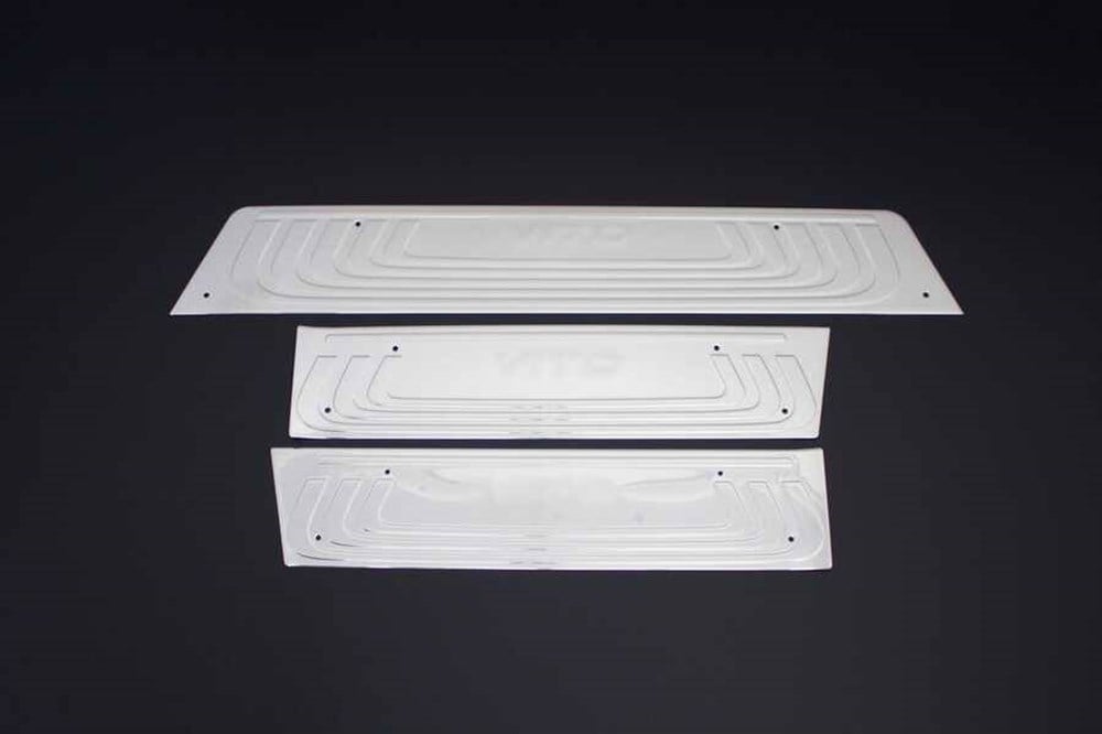 Mercedes Vito W447 Krom Kapı Eşiği 3 Parça 2014 ve Sonrası