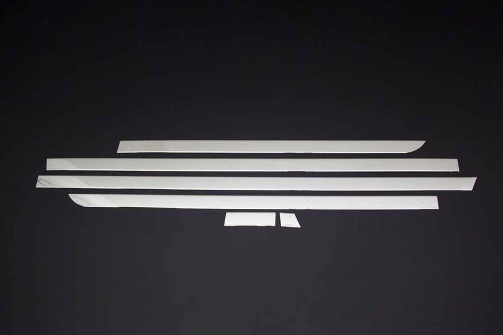 Mercedes Vito W447 Krom Yan Kapı Çıtası 6 Parça Tek Sürgülü (Kısa Şase)2014 ve Sonrası