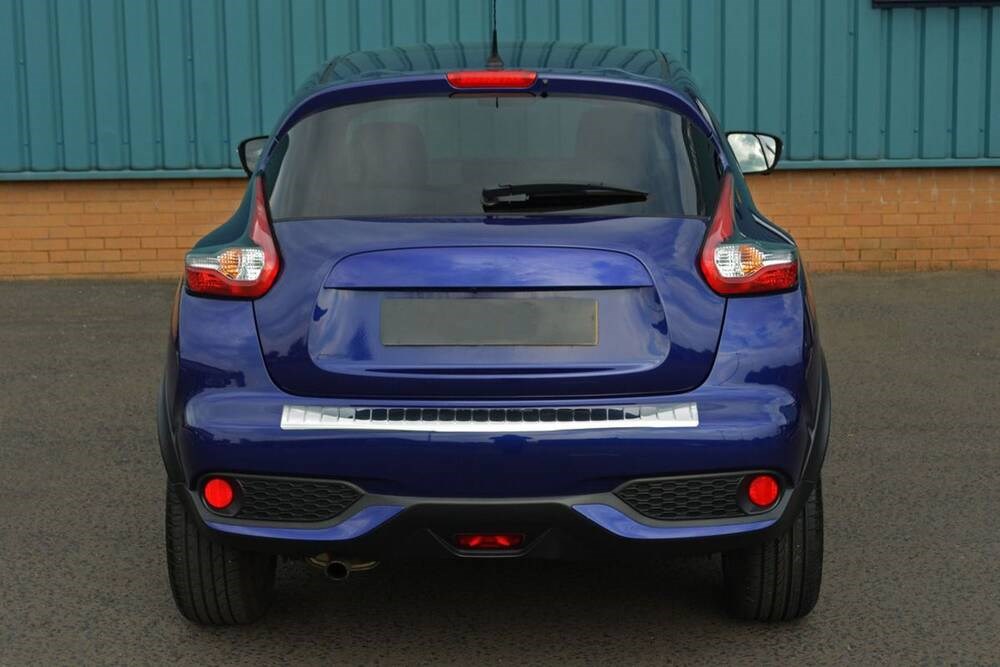 Nissan Juke Facelift Krom Arka Tampon Eşiği Taşlı 2014-2020 Arası