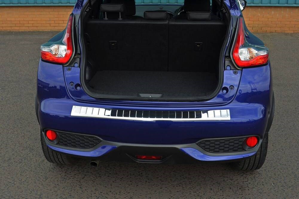 Nissan Juke Facelift Krom Arka Tampon Eşiği Taşlı 2014-2020 Arası