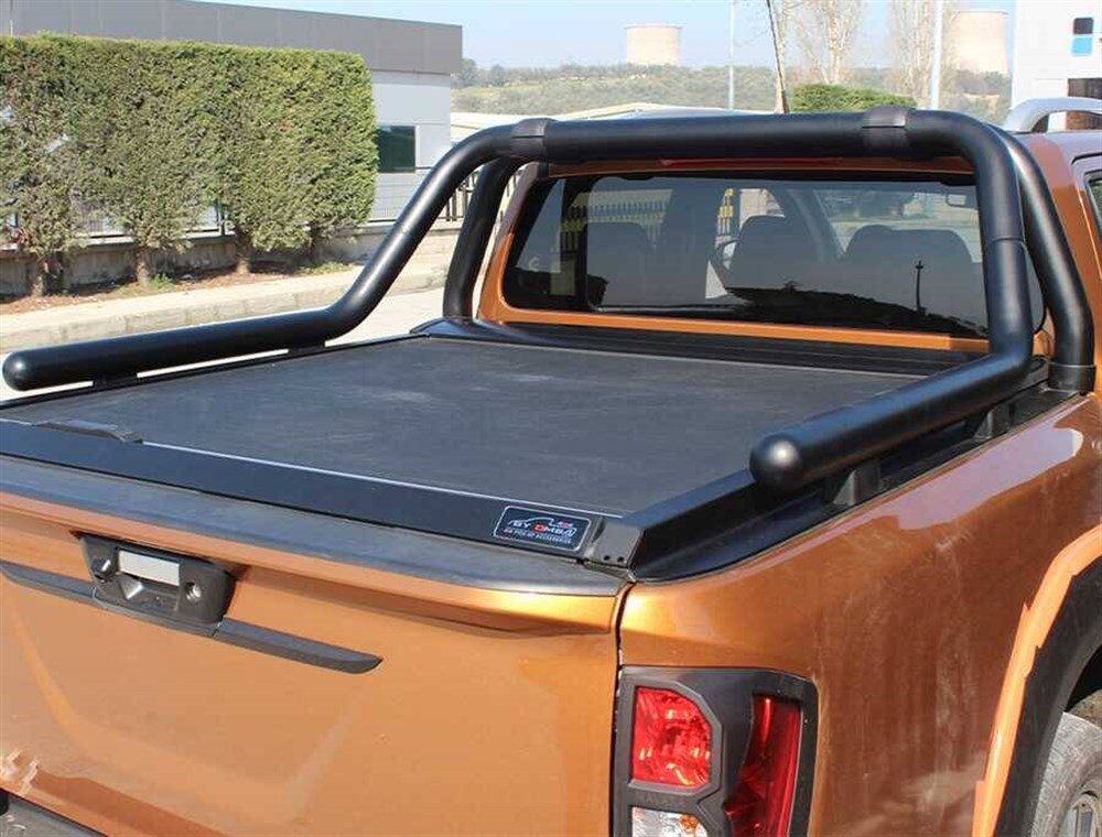 Nissan Navara Kobra Roll Bar Çap:76 Siyah 2006-2015 Arası