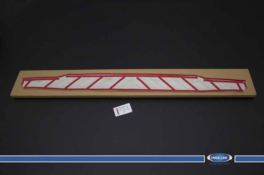 Nissan Navara Krom Arka Tampon Eşiği Taşlı 2016 ve Sonrası