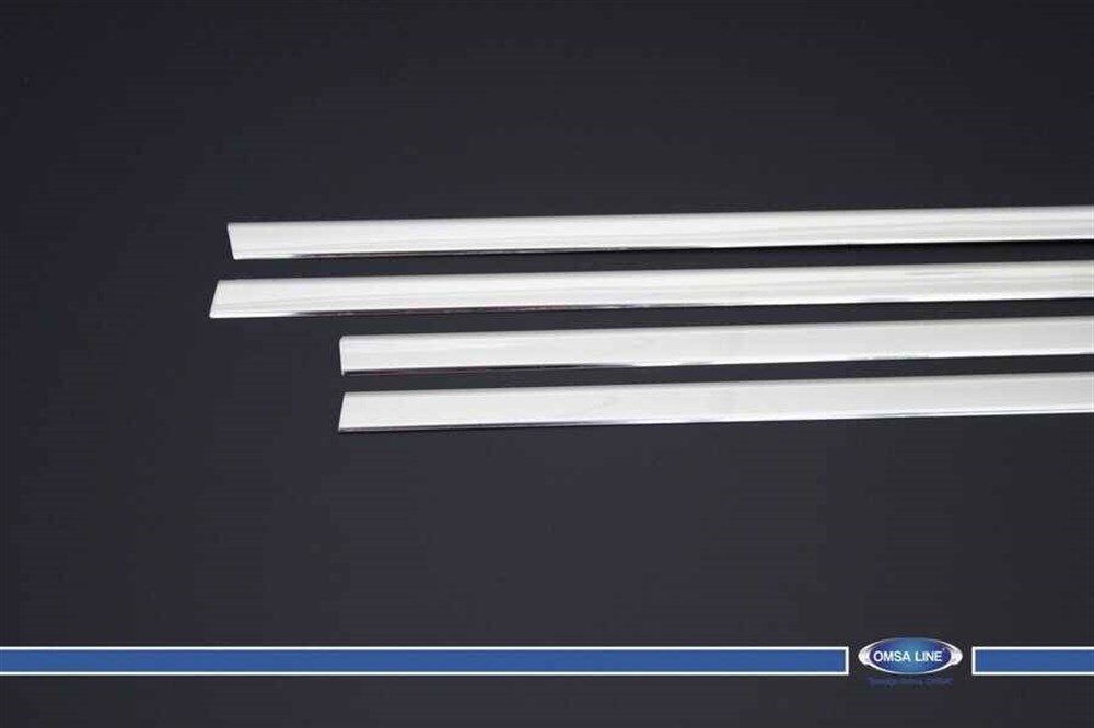 Nissan Qashqai  2 Krom Cam Çıtası 4 Parça 2010-2014 Arası