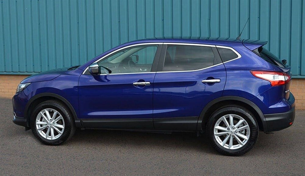 Nissan Qashqai Krom Kapı Kolu 4 Kapı 2014 ve Sonrası