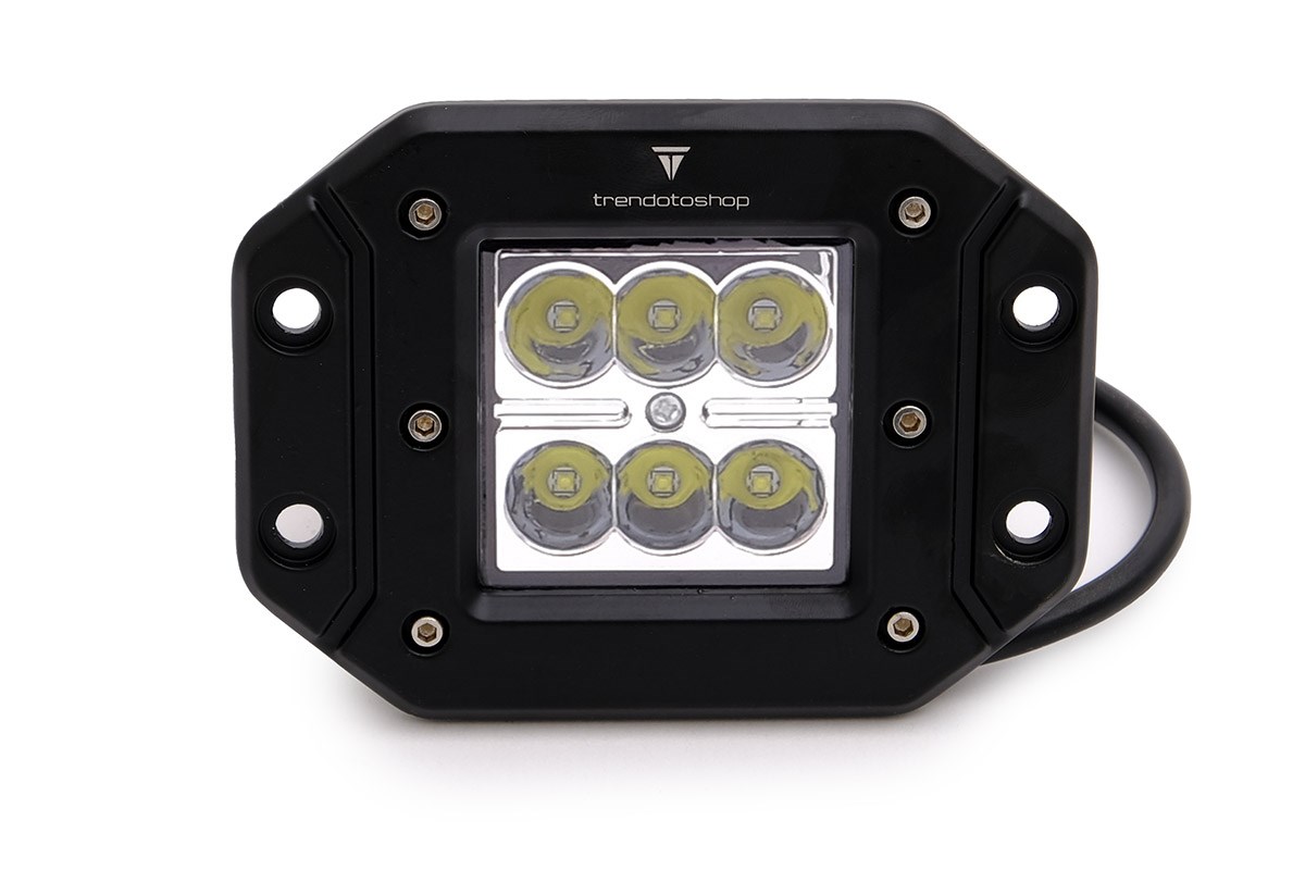 Off Road Kare Gömme Sis Farı Tepe Led