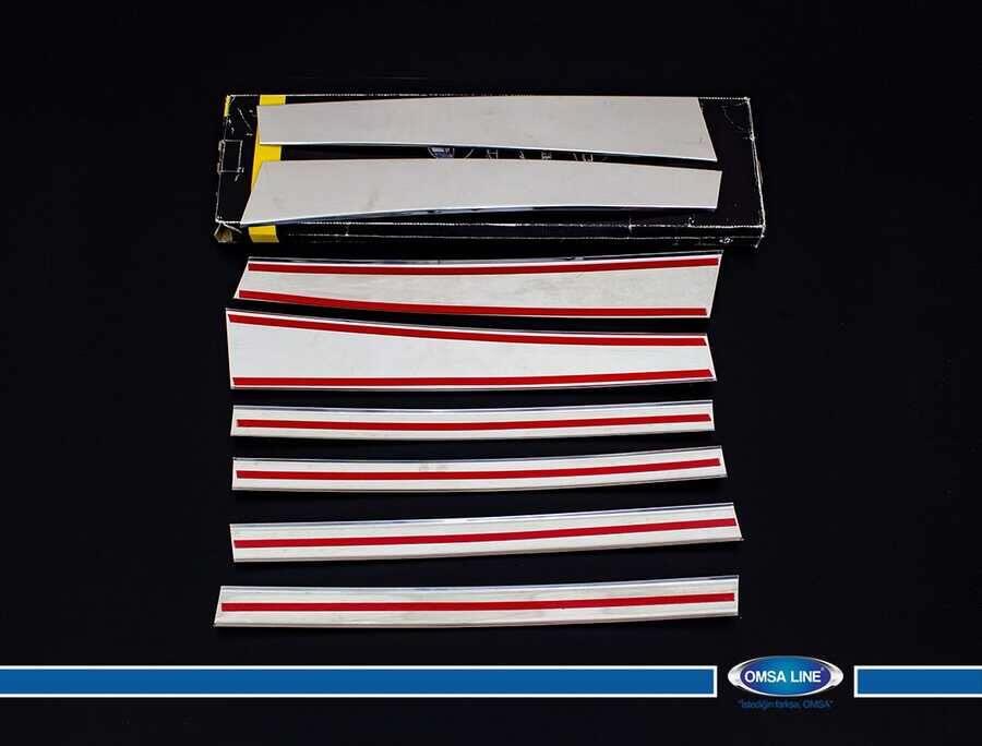 Omkar Range Rover 2 Krom L-322 Kapı Direği 8 Parça 2002-2012 Arası