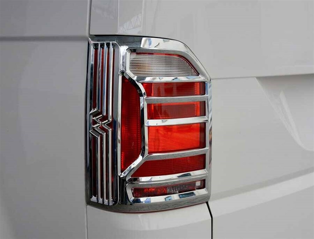Omkar VW T6 Transporter Krom Stop Çerçevesi 2 Parça Abs 2015 ve Sonrası