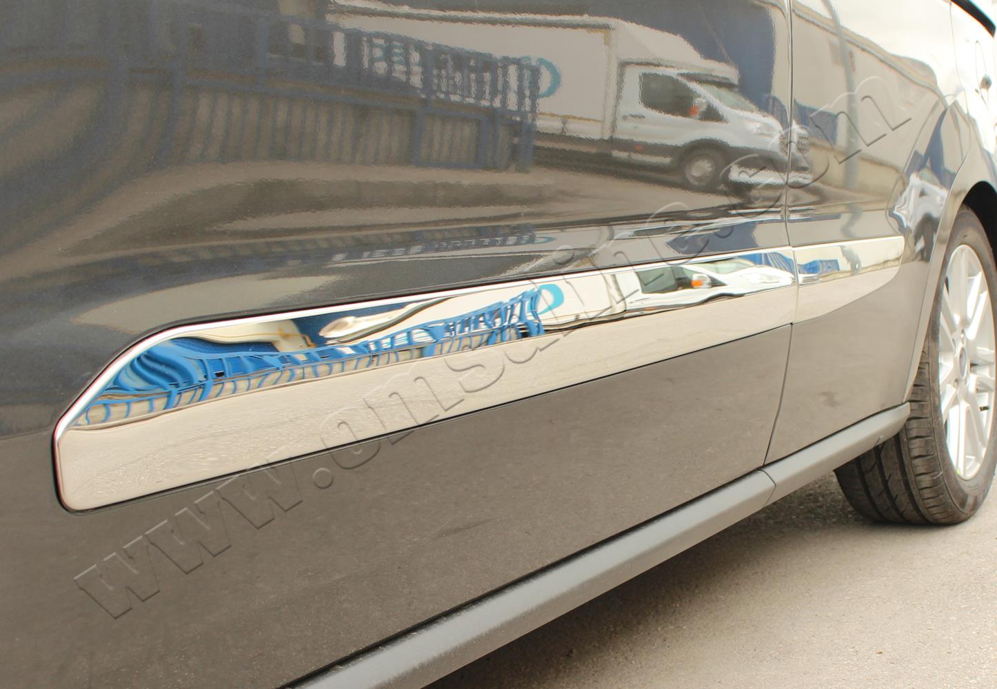 OMSA Ford Tourneo Courier Krom Yan Kapı Çıtası 4 Parça 2018-2023 Arası