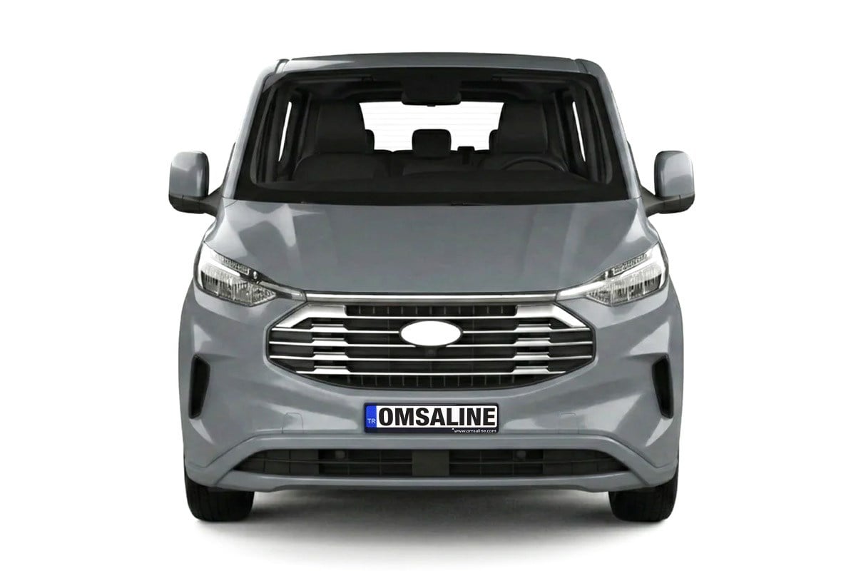 OMSA Ford Tourneo Custom Krom Ön Panjur Çıtası 9 Parça 2024 ve Sonrası
