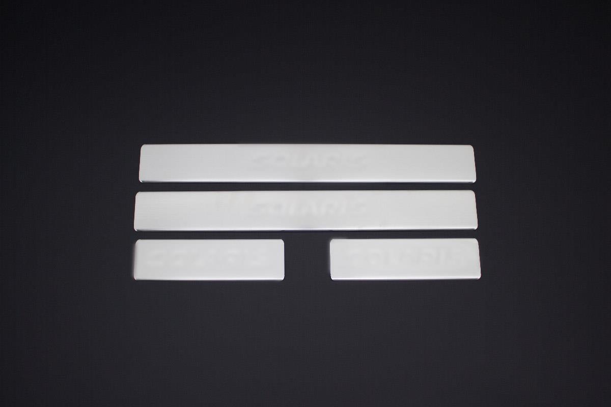 OMSA Hyundai Accent Blue Krom Kapı Eşiği 4 Parça 2011 ve Sonrası