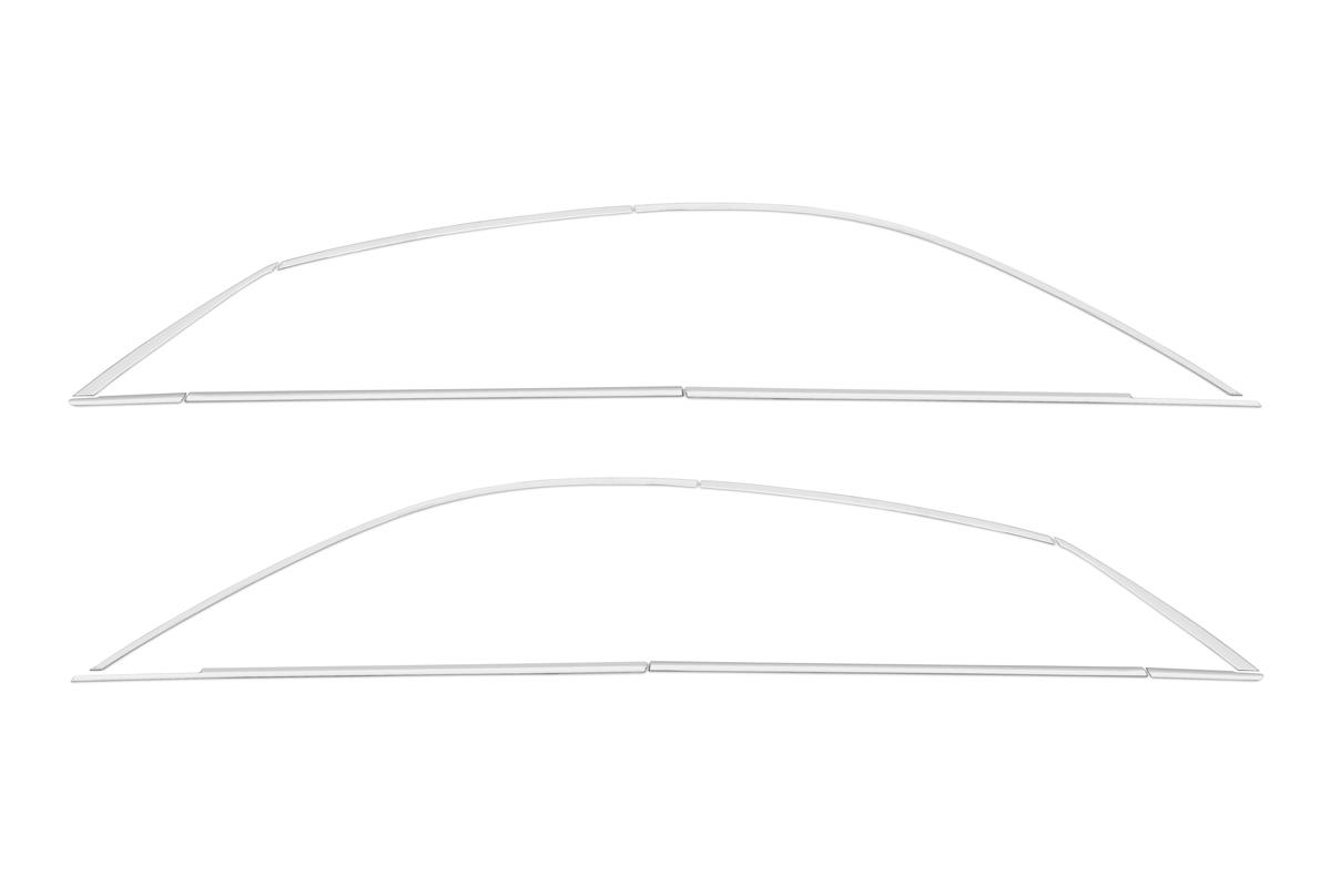 OMSA Hyundai Elantra Krom Cam Çerçevesi 12 Parça 2020 ve Sonrası