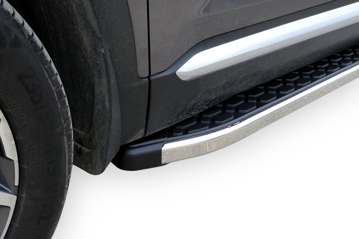 OMSA Hyundai Santa Fe Blackline Yan Basamak Krom 2019 ve Sonrası