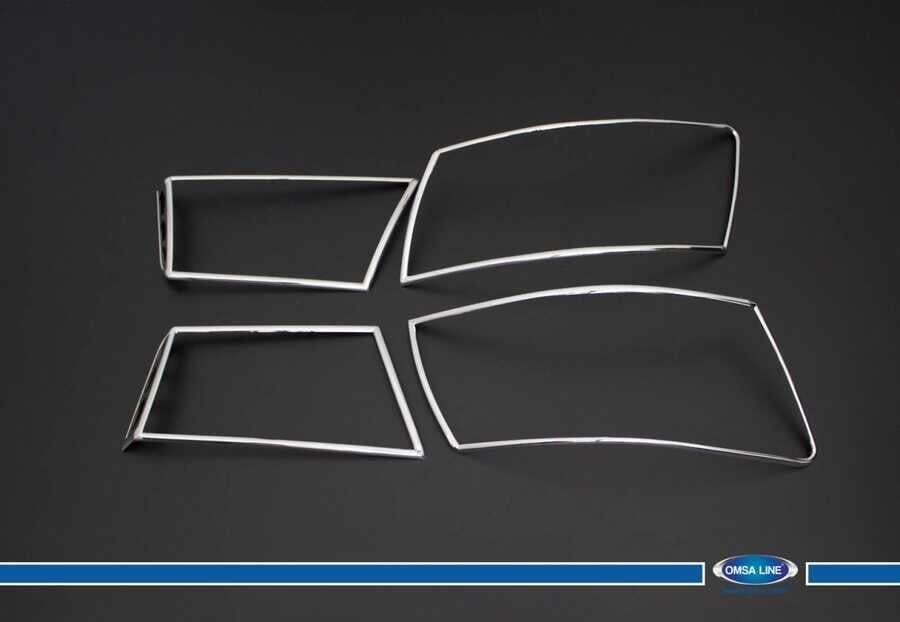 OMSA Hyundai Sonata Krom Stop Çerçevesi 4 Parça Abs 2006-2012 Arası